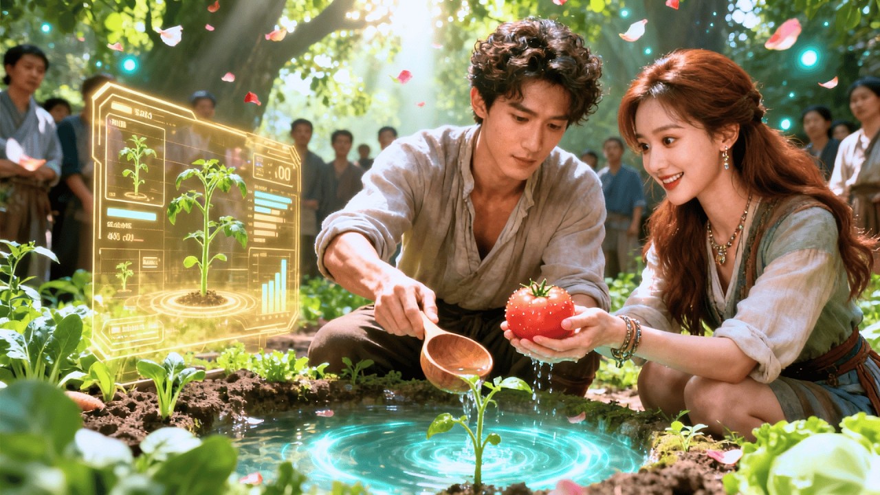 في زمن الجوع، انتقل إلى جسد كسلان. حبه لزوجته فتح نظامًا خارقًا. أنقذ قريته من المجاعة.