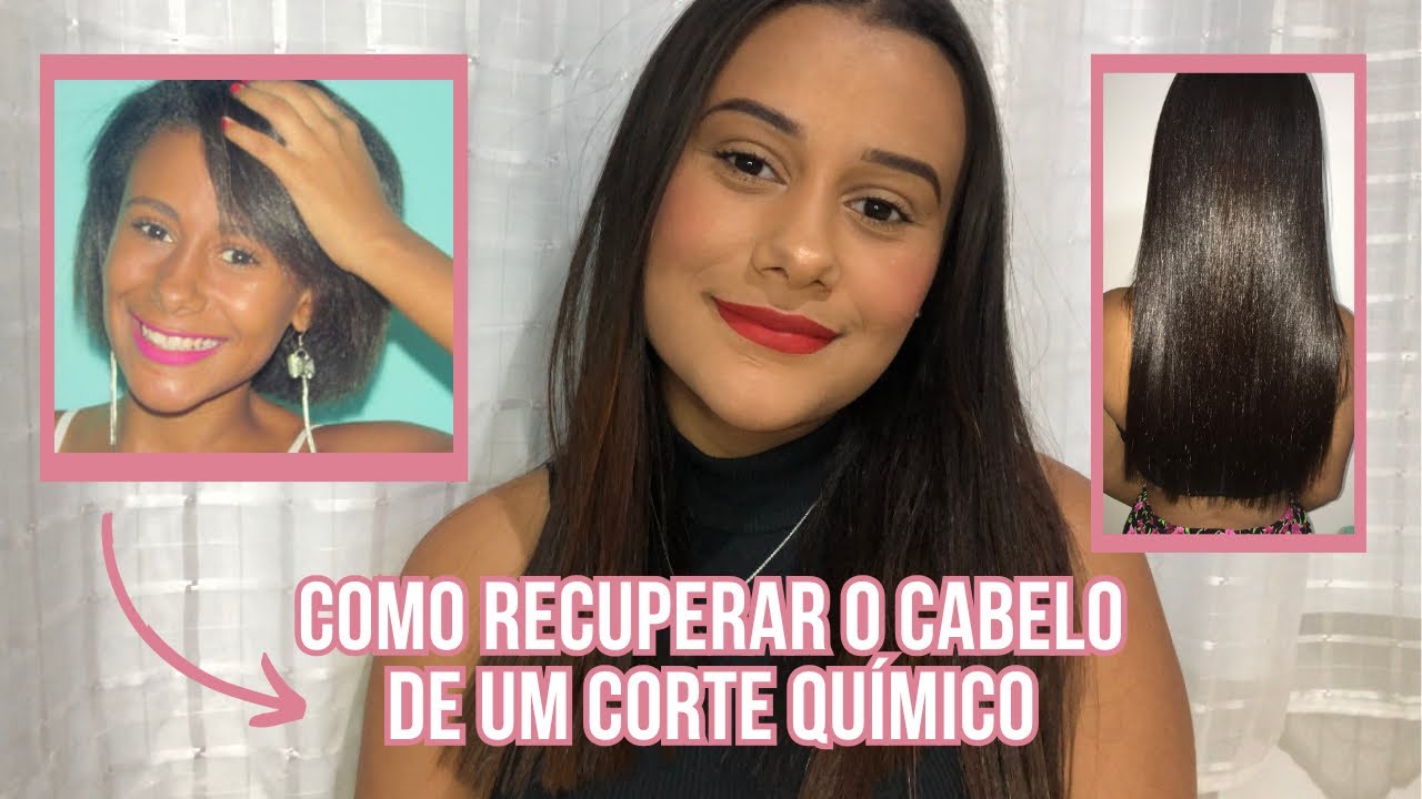 Como recuperar o cabelo de um corte químico #projetorapunzel - Lara ...