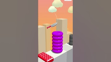 Slice It All Gameplay! Satisfying ASMR slicing game Level 307 #sliceltall #shorts