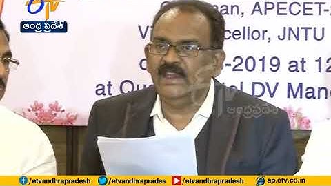 AP ECET 2019 results declared