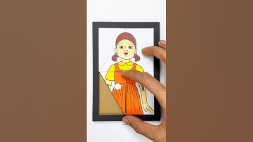 Squid Game Season 2 Cardboard Mind Blowing Challenge Toy Game DIY ♥️ #shortsvideo #diy #squidgame