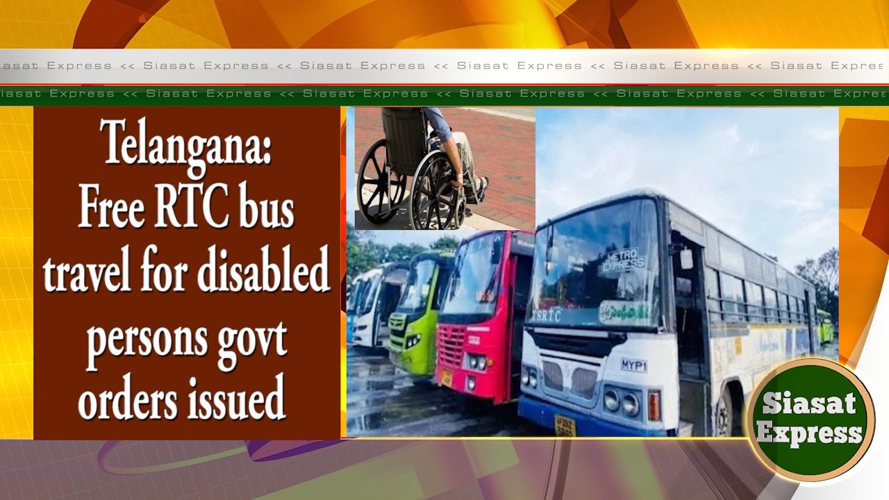 Telangana: Free RTC bus travel for disabled persons govt orders issued | DistrictExpress | 02-Mar-26