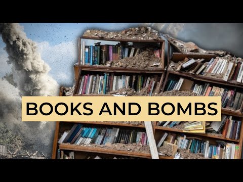 Ukraine’s libraries fight war for survival. Ukraine in Flames #280