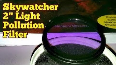 Skywatcher 2" Light Pollution Filter For Astronomical Telescope Eyepieces