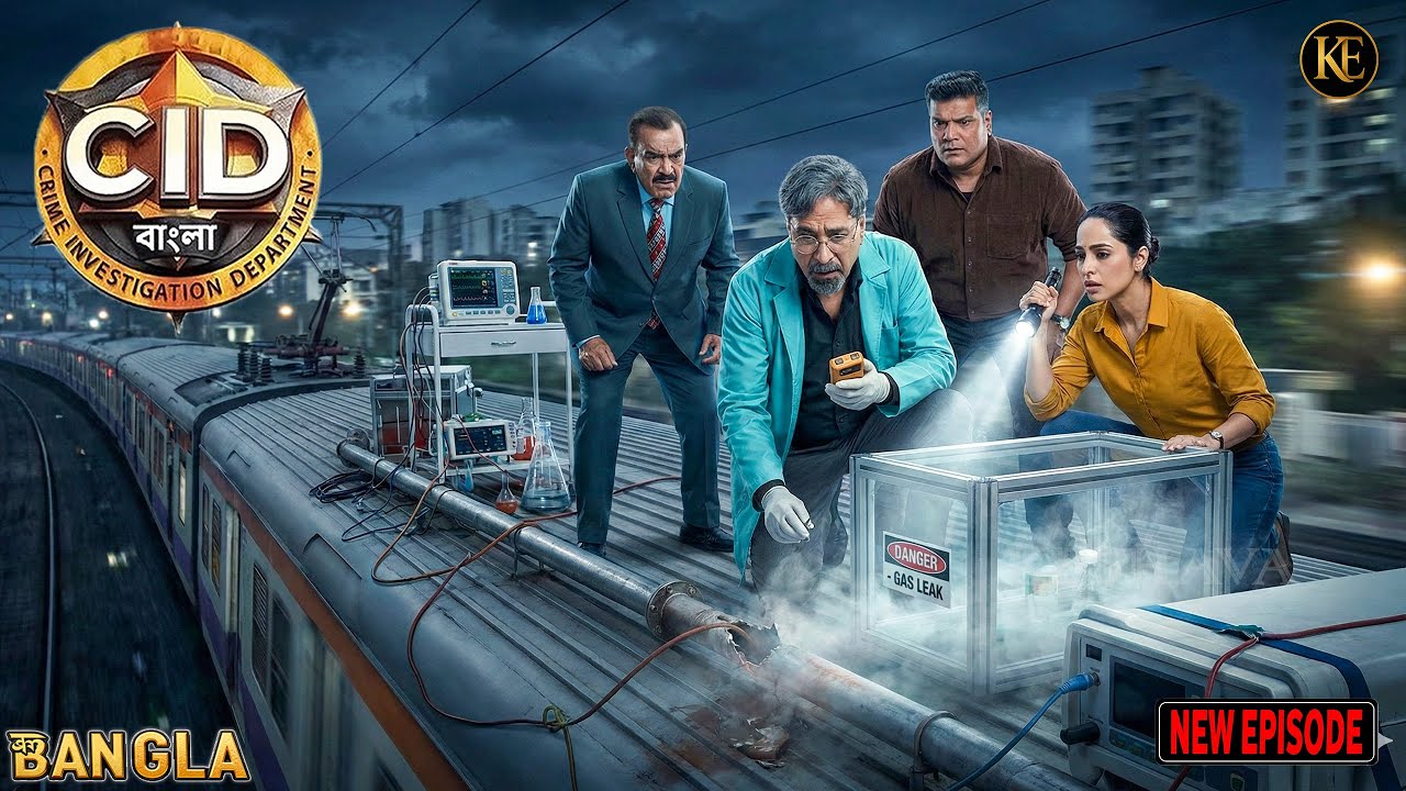 চলন্ত ট্রেনে মৃত্যু ঘড়ি! গ্যাস ফাঁস থামাতে CID টিমের শেষ মুহূর্তের লড়াই || CID || BANGALA | 2026
