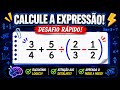 🔥 A MAIORIA ERRA ESSA EXPRESSÃO! 😱 #matematica #aula #matematucabasica