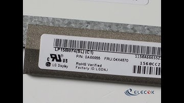 LP156WF4-SLC1 15.6" a-Si TFT-LCD Panel for Display