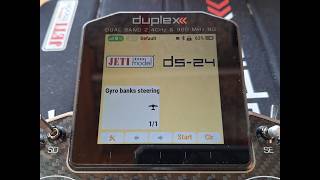 Jeti - disable steering gyro, and have separate gains in each flight mode, for non-Jeti Assist gyros