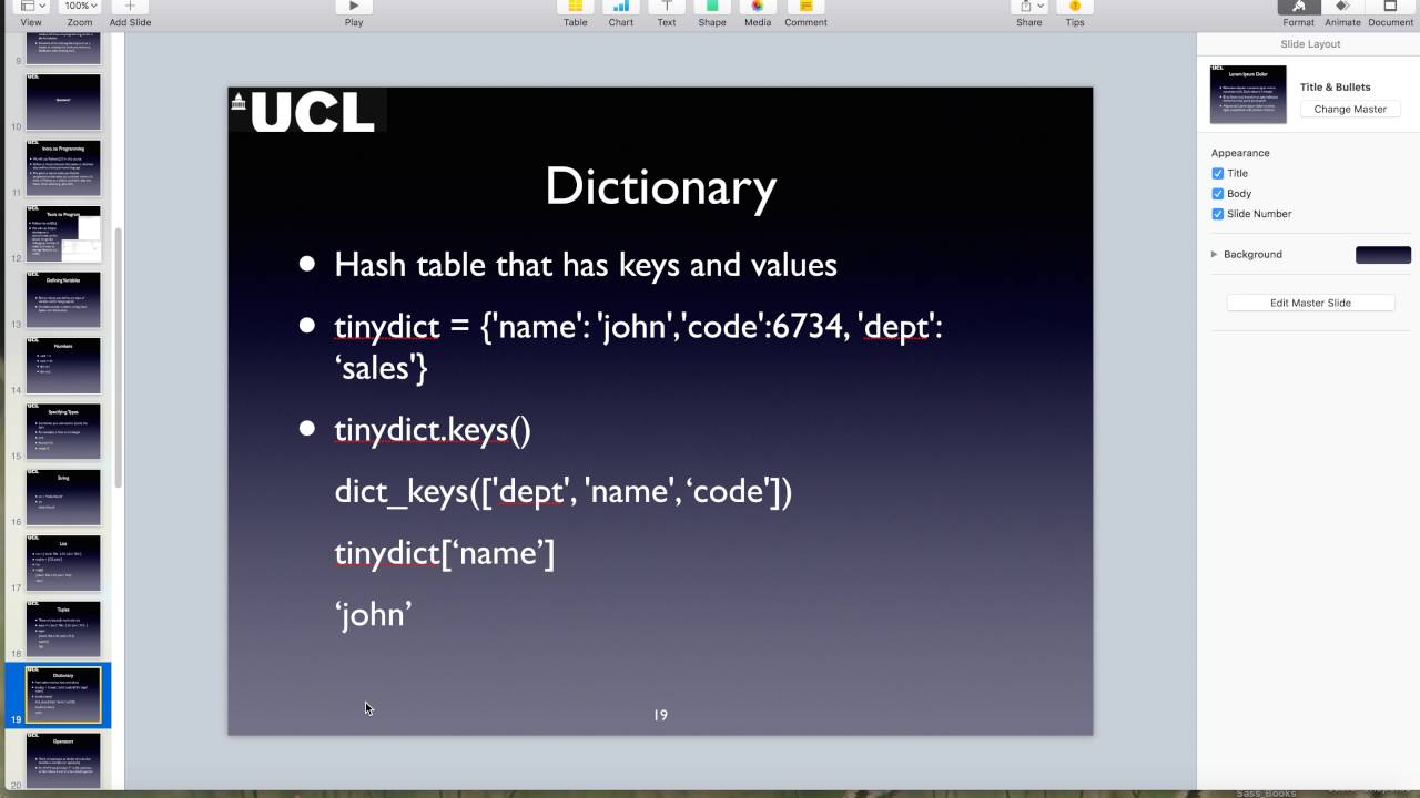 Session 1a - YouTube