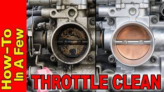 HowTo: Fix Stuck & Sticky Pedal! Throttle Body Cleaning, TPS & Cable Adjustment (Villager / Quest)