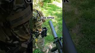 GBB MP5K #mp5k #airsoft #gbb