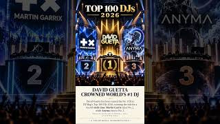David Guetta Named the World’s #1 DJ for a Record 6th Time 🏆🔥