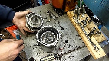 Failed Sanden Car Aircon Scroll Compressor - Full Autopsy