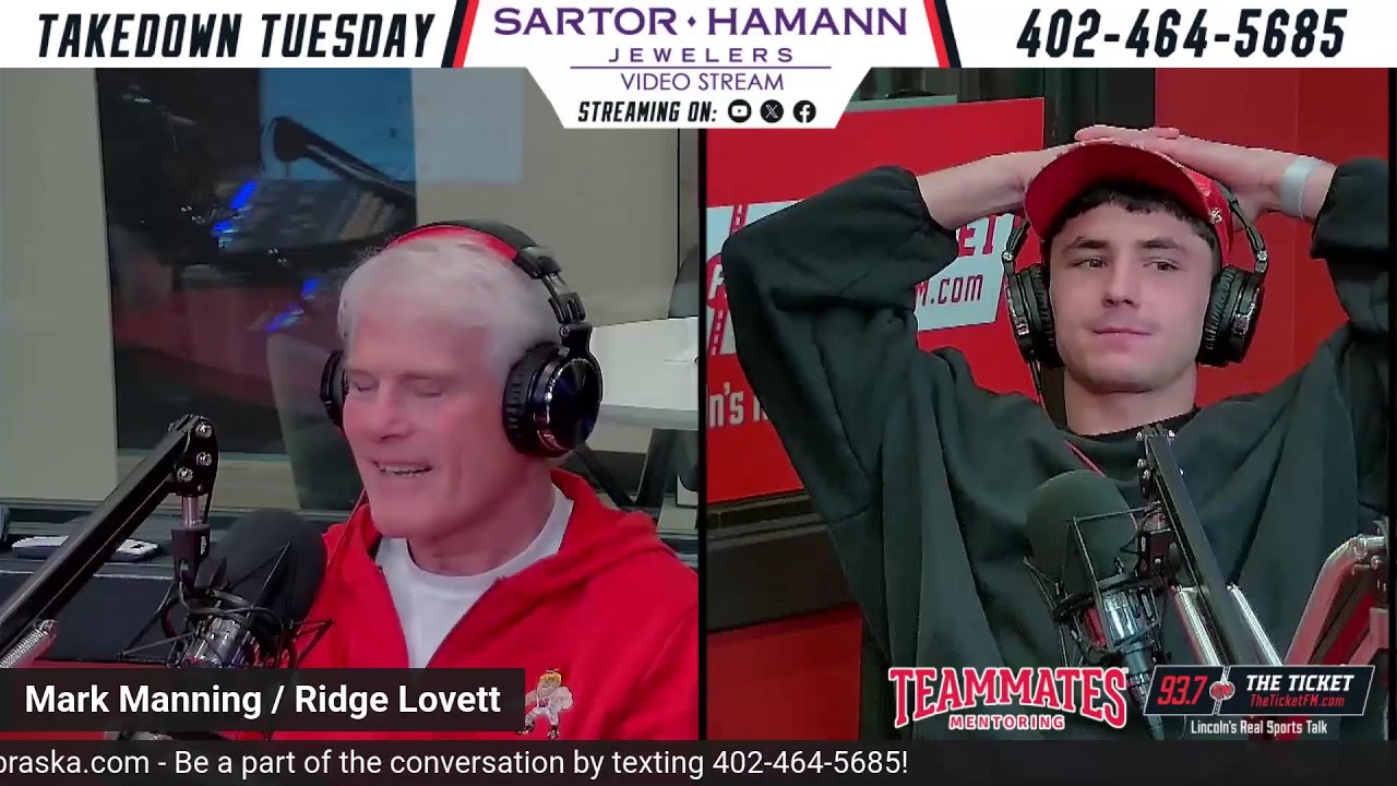 Takedown Tuesdays w/Nebraska Wrestling HC Mark Manning - November 4th, 2025