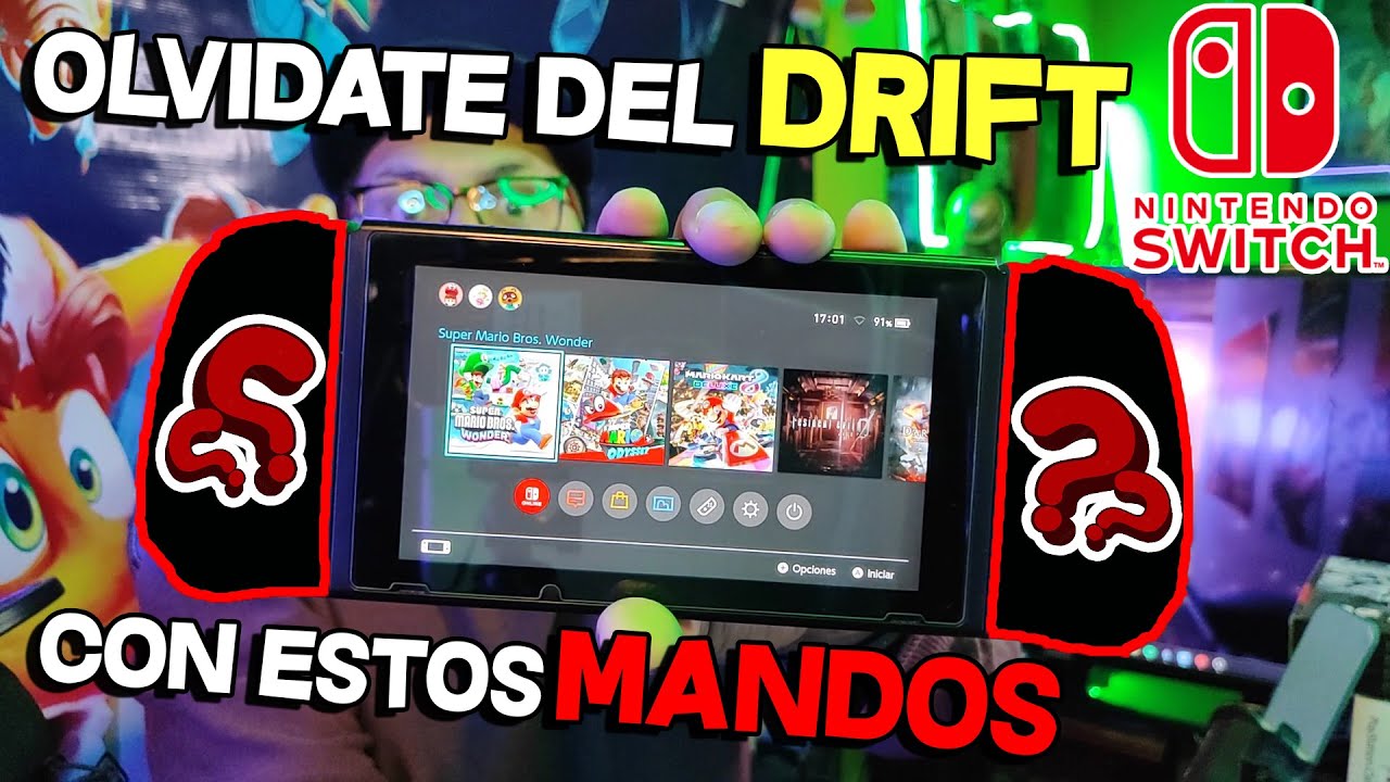 JoyCon DRIFT en tu Nintendo Switch??? - Te recomiendo... - YouTube