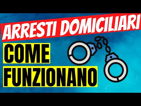 Vídeo: Què és L’arrest Domiciliari