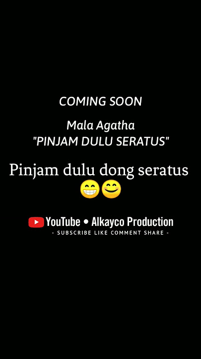 PINJAM DULU SERATUS by MALA AGATHA #shortsviral #shortsvideo #shorts
