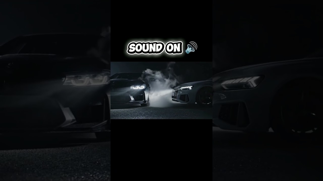 Audi R8 vs BMW M5 — Sound Battle 🔊