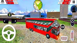 Euro Coach Bus Driving simulator - Permainan Mobil Bus Offroad - Android GamePlay screenshot 5