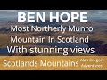 Ben Hope,Scotland's Mountain's,Sutherland,Caithness Highlands of Scotland,Munro Bagging.