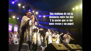 Video thumbnail of "Kjarkas - El viento me habla de ti (La leyenda Viva) letra"