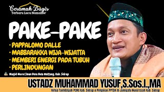 THE LATEST FUNNY BUGIS LECTURE BY NAMALISE' || USTADZ MUHAMMAD YUSUF, S.Sos.I., MA || PAKE-PAKE