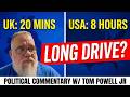 American Reacts to UK's Definition of a "Long Drive"