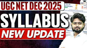BIG UPDATE: UGC NET December 2025 | Complete Syllabus By Swapnil Sir