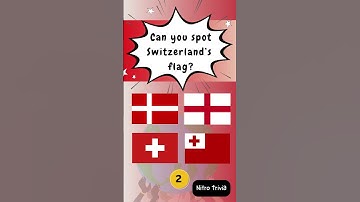 Can you spot Switzerland’s flag? #shorts #shortsfeed