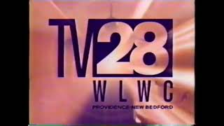 WLWC Station ID 1997 #2 "Providence's Newest Television Station, Turn Us On!" 