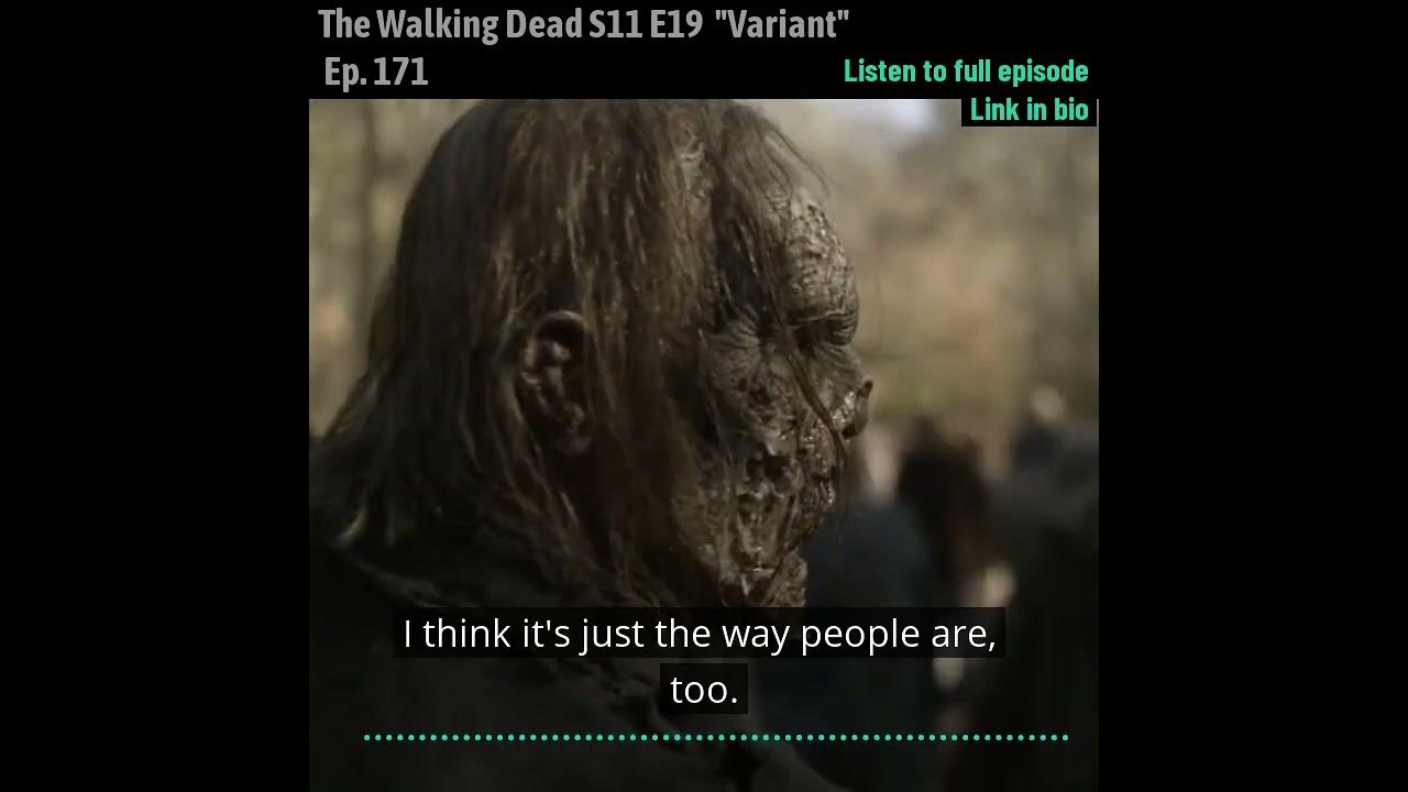 The Walking Dead Season 11 Ep. 19 “Variant” Walkers YouTube