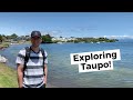 Spending the day in Taupo, New Zealand! Travel vlog!