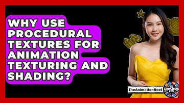 Why Use Procedural Textures For Animation Texturing And Shading? - The Animation Reel