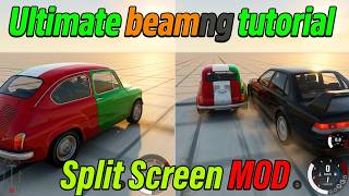 TRUE Split Screen MOD for BeamNG! Update