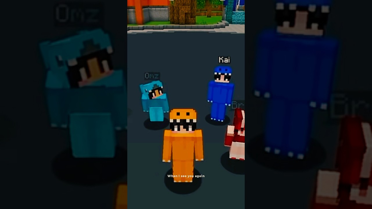 OG Duo is Back!!! Omz Was in A Random Kory Video?🧡💙#omz #edit #kory #minecraft #roadto50k