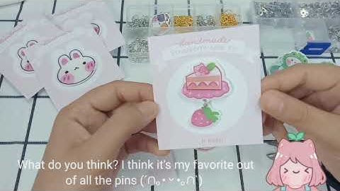 ✧Studio Vlog 01✧| Shopee Haul | Making Pins, Memo pads and Stickers
