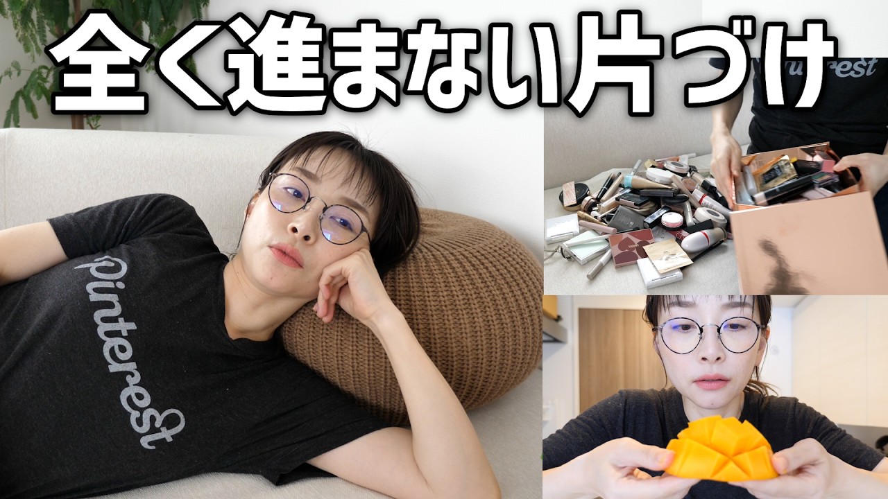 リアル】気が散って全く進まないお片づけ ~生理中・いきなり