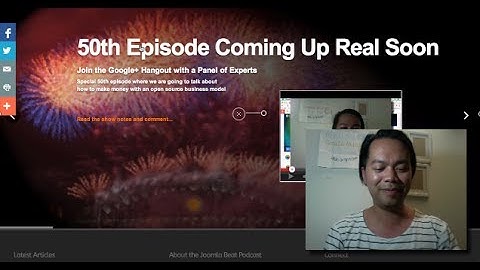 Unite Revolution Slider by UniteCMS.net - Joomla Beat Podcast