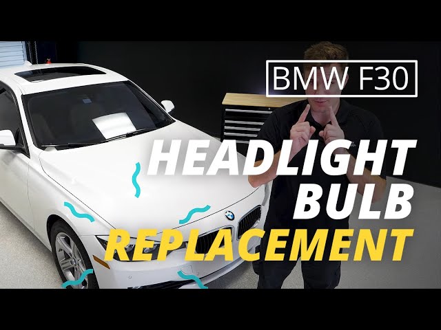 🚘 H6W BAX9S LED Bulb Replacement Change on a BMW 3 series F30 F31 