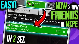 HOW TO FIX FRIENDS NOT SHOWING UP IN MINECRAFT PE | How to add Friends in MCPE in Hindi | OeYOUTUBER screenshot 4