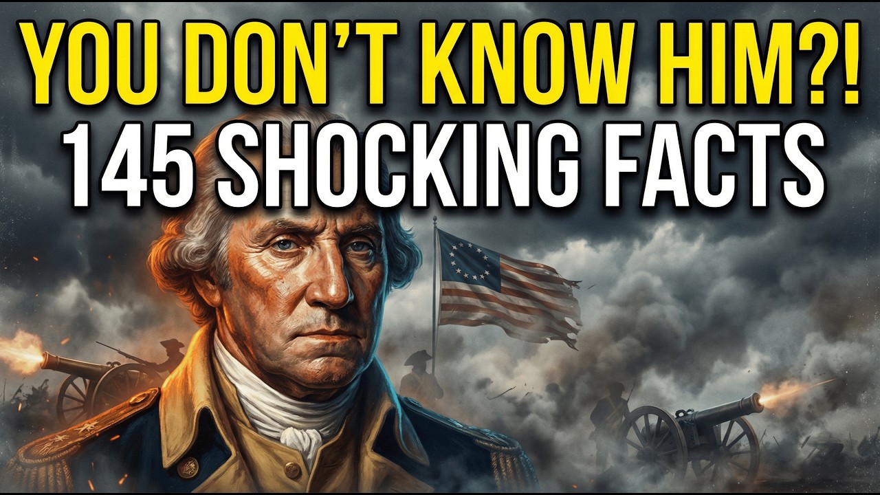 YOU DON’T KNOW GEORGE WASHINGTON… 145 SHOCKING FACTS?!