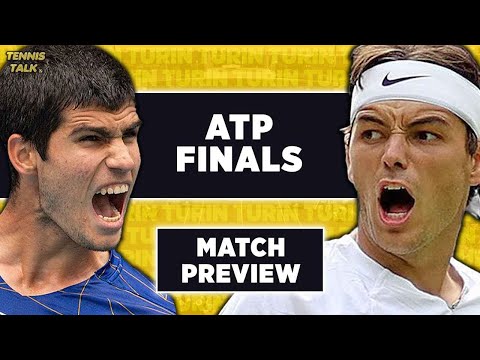 Alcaraz vs Fritz | ATP Finals 2025 | Tennis Talk Preview & Prediction