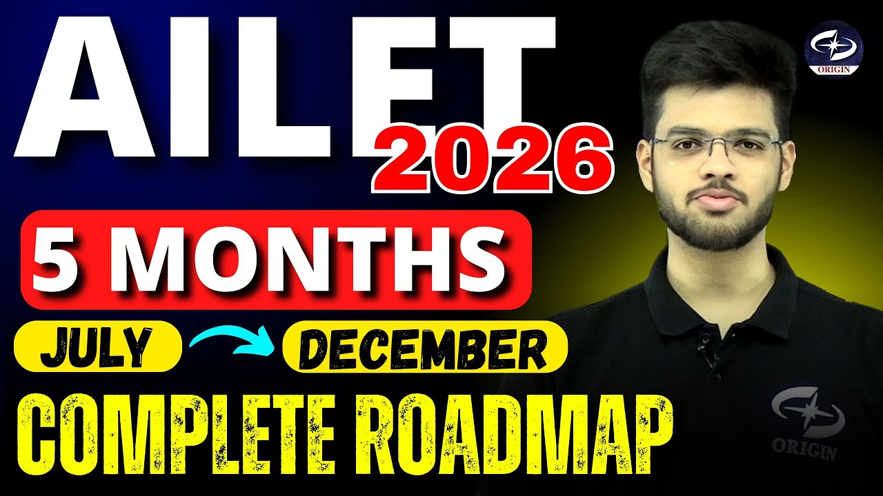 Crack AILET in 5 Months | AILET 2026 Preparation | Abhyuday Pandey ...