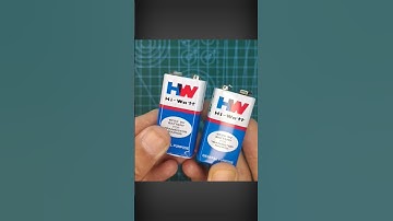 9V battery hacks #lifehacks #shorts #9vbattery