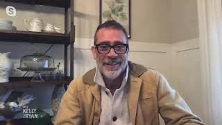 Jeffrey Dean Morgan on Working With His Wife on "The Walking Dead"
