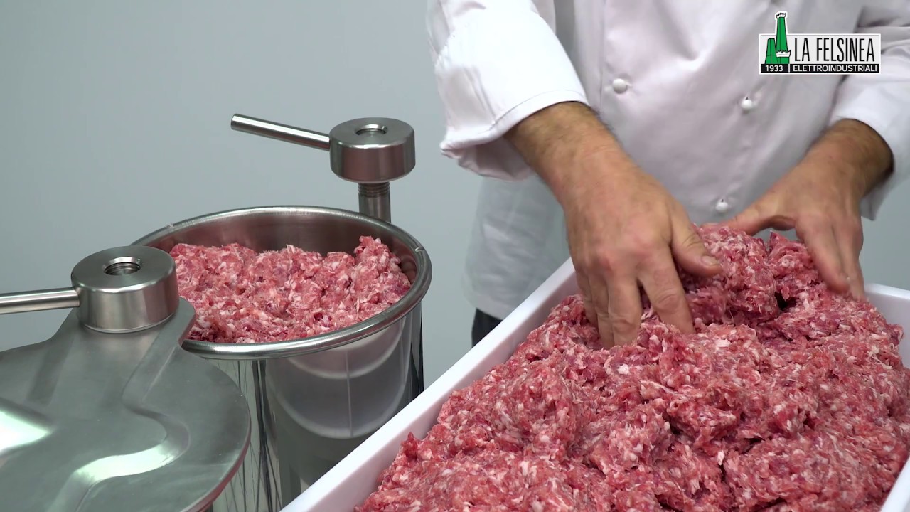 LA FELSINEA IS VARIA 15 - 24 - 35- 50 - VERTICAL HYDRAULIC SAUSAGE STUFFERS