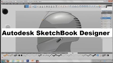 Autodesk SketchBook Designer Tutorial