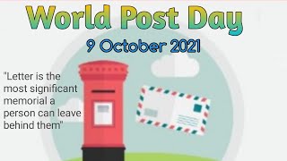World Post Day 2022 - 9 October World Post Day - World Post Day Theme 2022 - Quotes On Post Day
