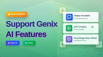 Support Genix AI Features: Reply Assistant, 24/7 Chatbot & Knowledge Base Writer #wordpressplugin