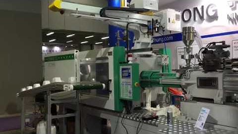 High speed injection molding machine video On Chianplas